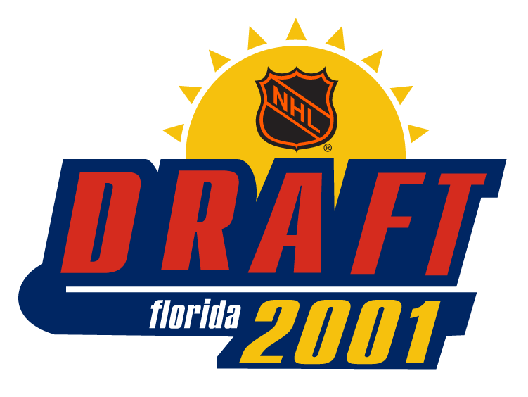 NHL Draft 2001 Primary Logo iron on transfers for T-shirts